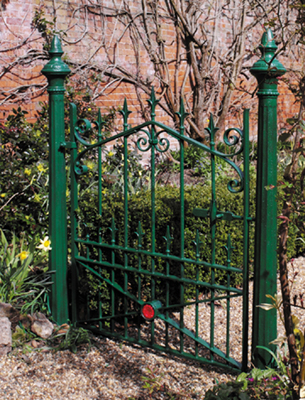 PlastiKote garden gate