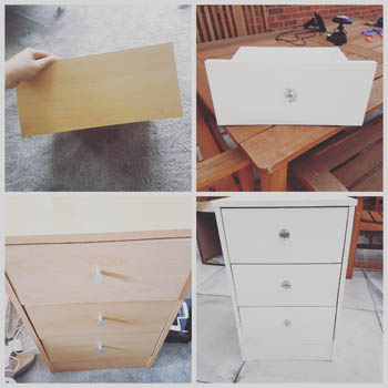 chest of drawers before