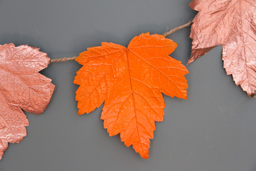 Autumn garland