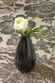 black vase