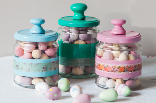 EAster jars after end of piece