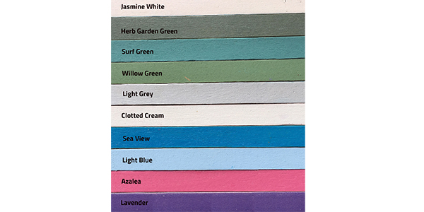 PlastiKote Garden colour chart