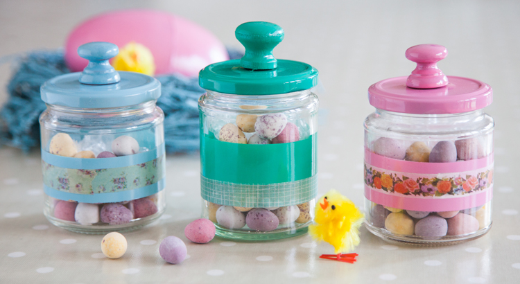 c - Easter Jars after